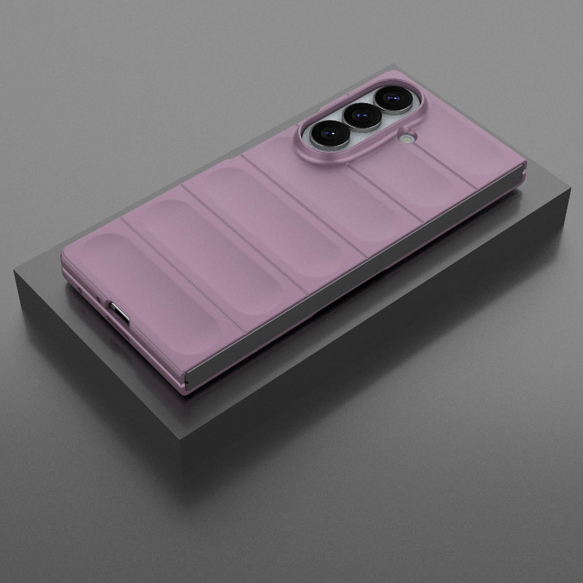 For Galaxy Z Fold8 Ultra 5G Magic Shield Fold PC Shockproof Phone Case - Purple - EDA006082811H