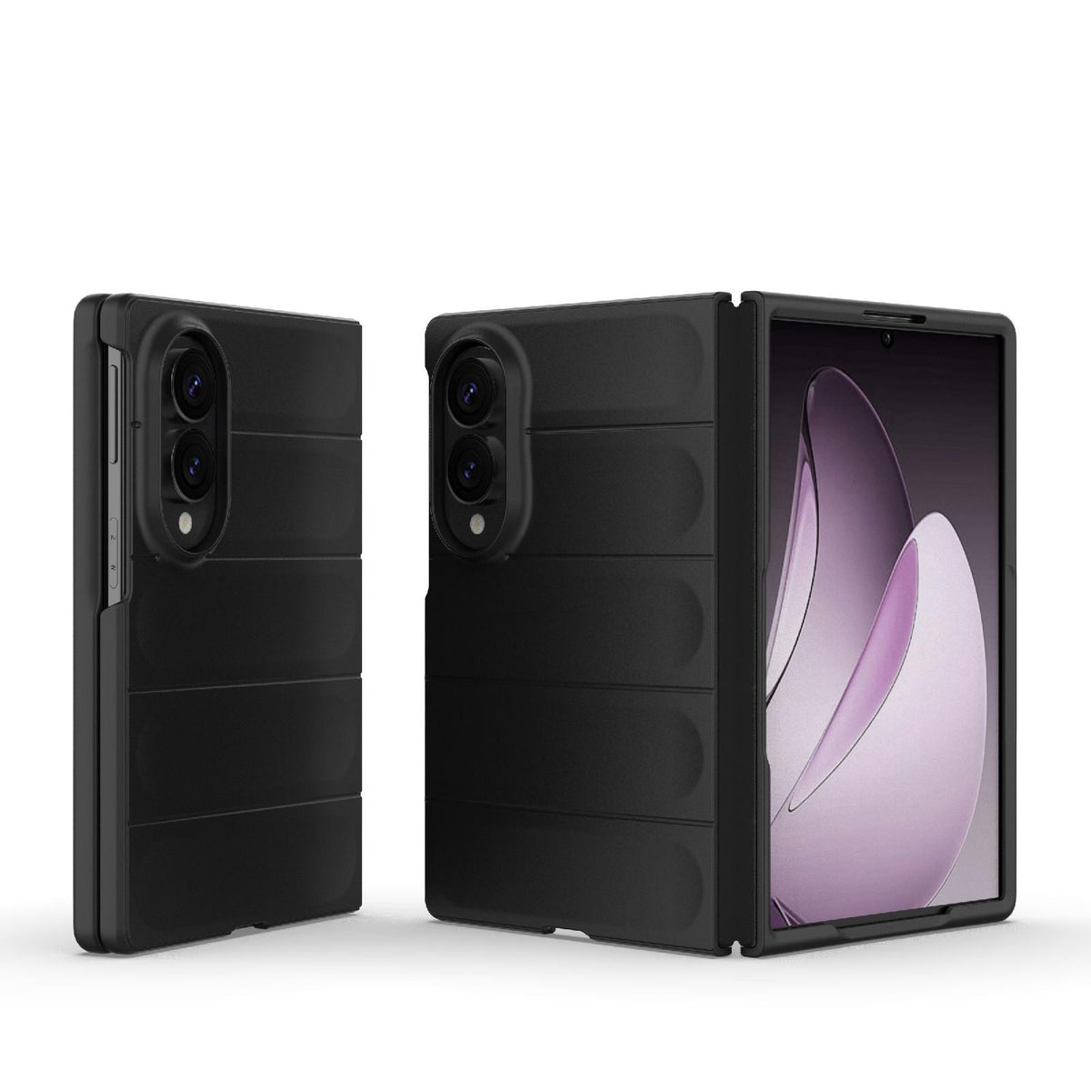 For Galaxy Z Fold8 5G Magic Shield Fold PC Shockproof Phone Case - Black - EDA006082812A