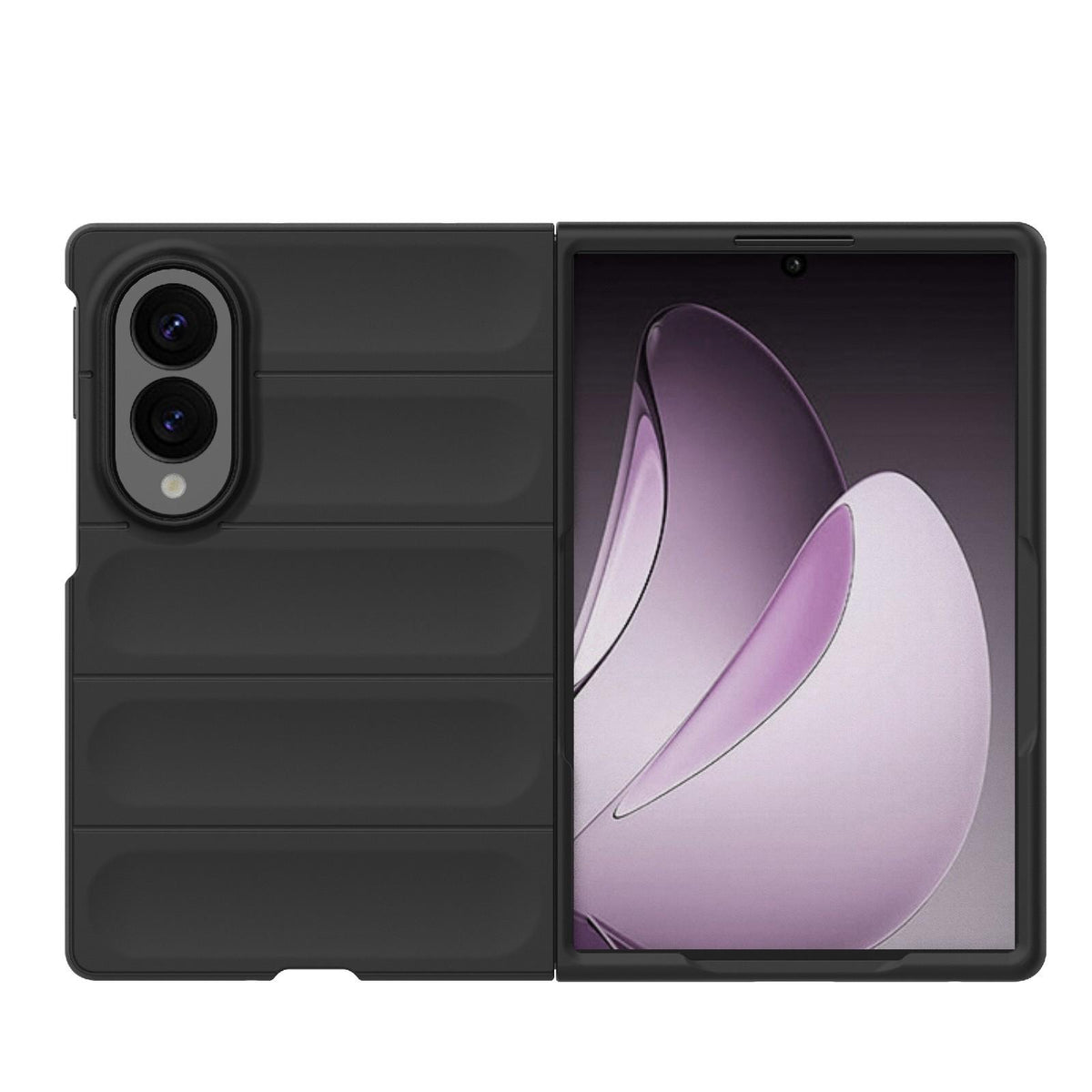 For Galaxy Z Fold8 5G Magic Shield Fold PC Shockproof Phone Case - Black - EDA006082812A