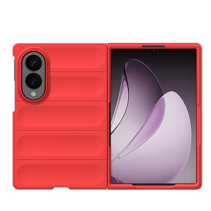 For Galaxy Z Fold8 5G Magic Shield Fold PC Shockproof Phone Case - Red - EDA006082812B