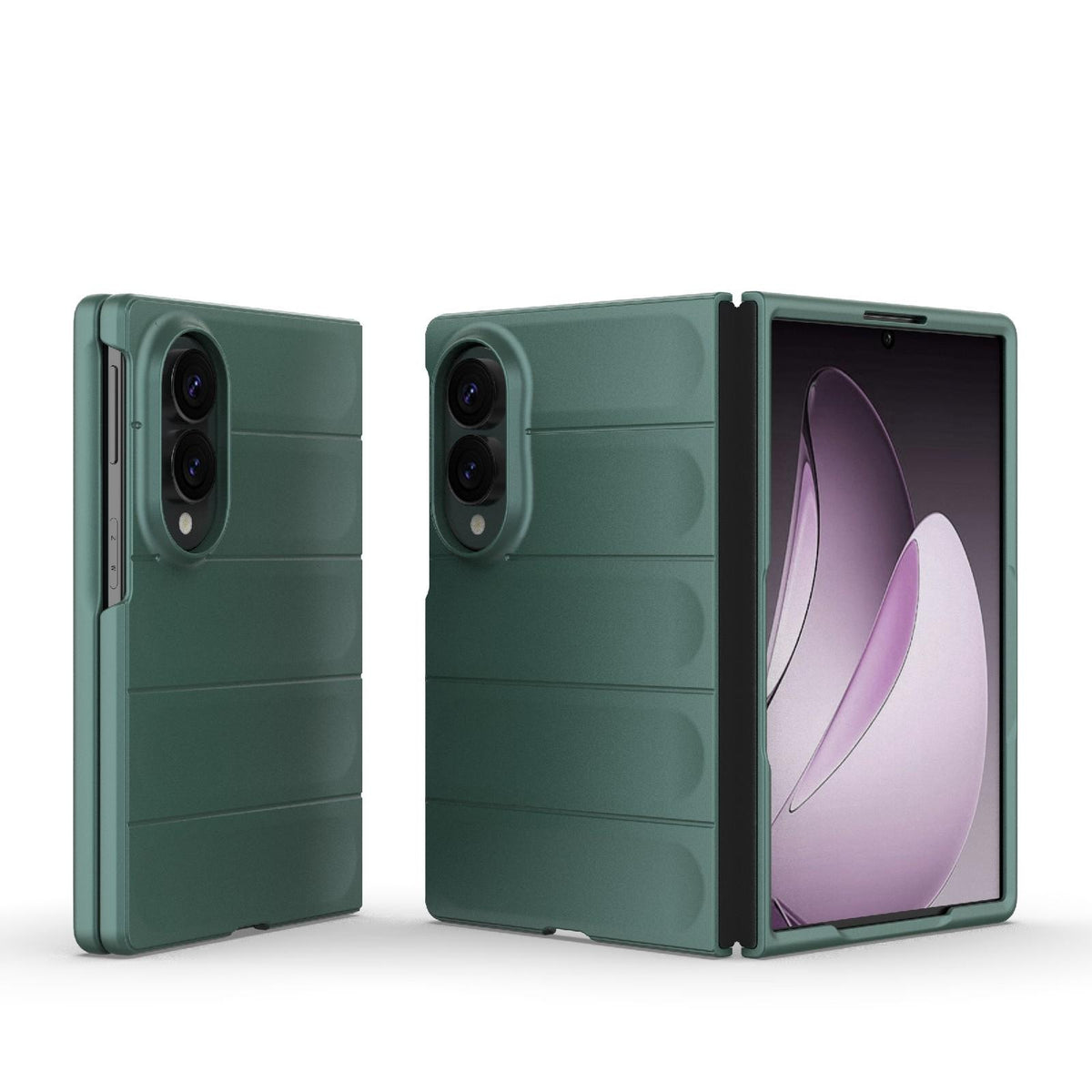 For Galaxy Z Fold8 5G Magic Shield Fold PC Shockproof Phone Case - Dark Green - EDA006082812D
