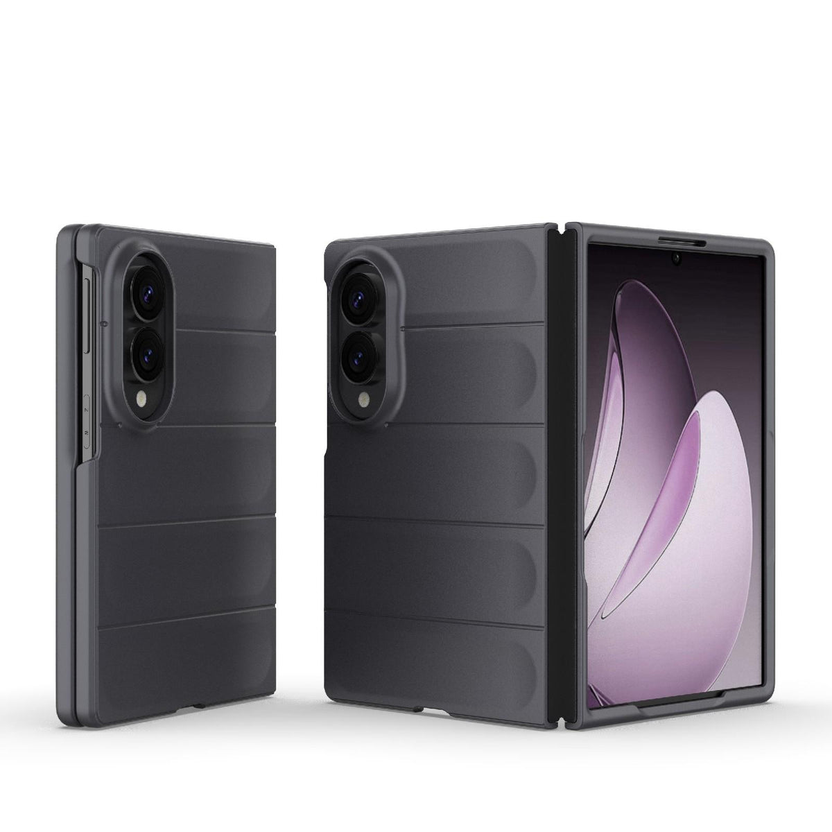 For Galaxy Z Fold8 5G Magic Shield Fold PC Shockproof Phone Case - Dark Grey - EDA006082812E