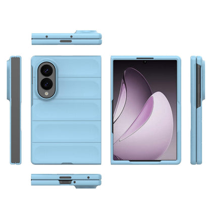 For Galaxy Z Fold8 5G Magic Shield Fold PC Shockproof Phone Case - Light Blue - EDA006082812F