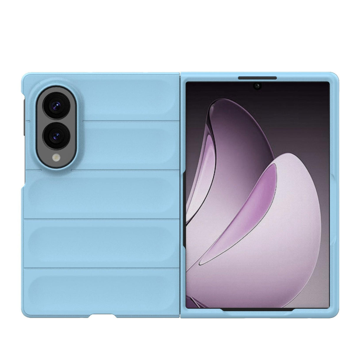For Galaxy Z Fold8 5G Magic Shield Fold PC Shockproof Phone Case - Light Blue - EDA006082812F