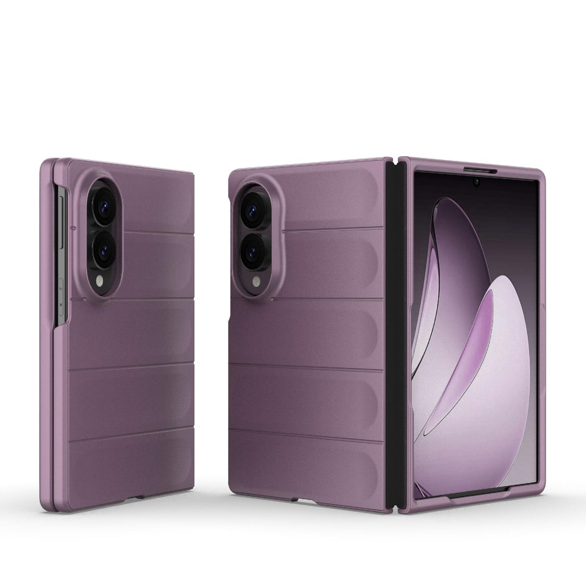For Galaxy Z Fold8 5G Magic Shield Fold PC Shockproof Phone Case - Purple - EDA006082812H