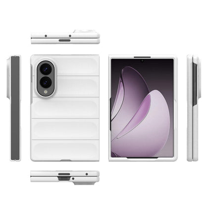 For Galaxy Z Fold8 5G Magic Shield Fold PC Shockproof Phone Case - White - EDA006082812J
