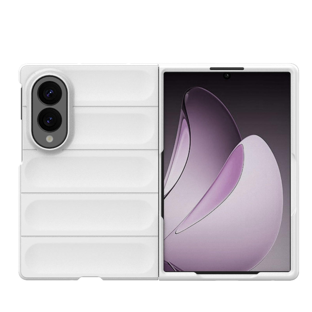 For Galaxy Z Fold8 5G Magic Shield Fold PC Shockproof Phone Case - White - EDA006082812J