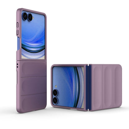 For Galaxy Z Flip8 5G Magic Shield Fold PC Shockproof Phone Case - Purple - EDA006082813H