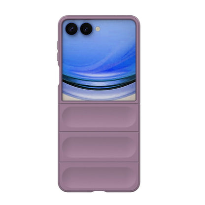 For Galaxy Z Flip8 5G Magic Shield Fold PC Shockproof Phone Case - Purple - EDA006082813H