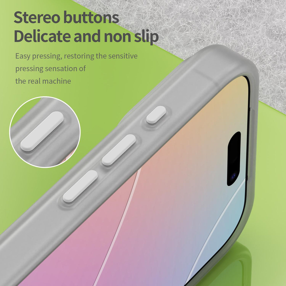 For iPhone 18 Pro MagSafe Frosted Translucent TPU + PC Full Coverage Phone Case - White - EDA006083728B
