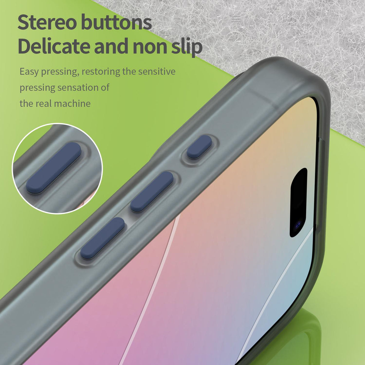 For iPhone 18 Pro MagSafe Frosted Translucent TPU + PC Full Coverage Phone Case - Dark Blue - EDA006083728C
