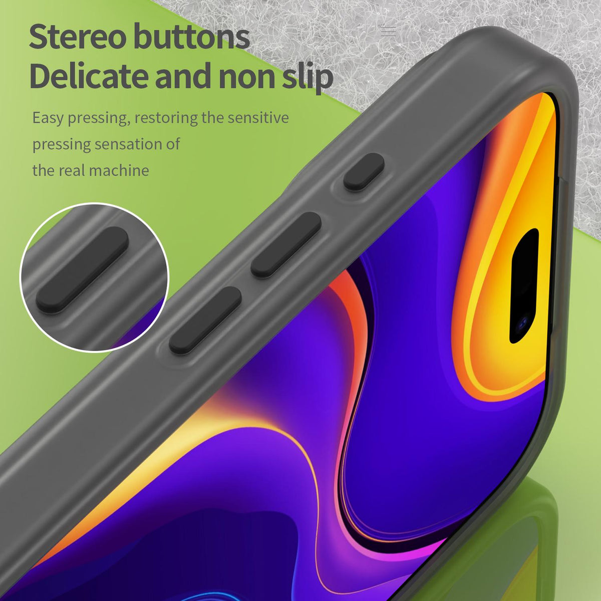 For iPhone 18 Pro Max MagSafe Frosted Translucent TPU + PC Full Coverage Phone Case - Black - EDA006083729A