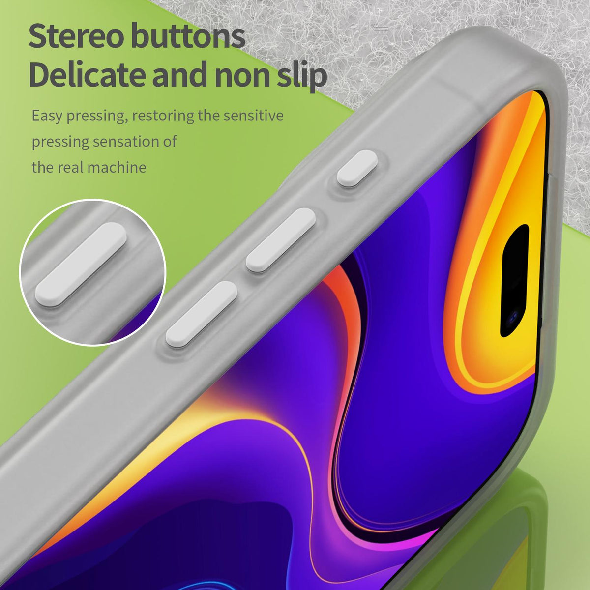 For iPhone 18 Pro Max MagSafe Frosted Translucent TPU + PC Full Coverage Phone Case - White - EDA006083729B
