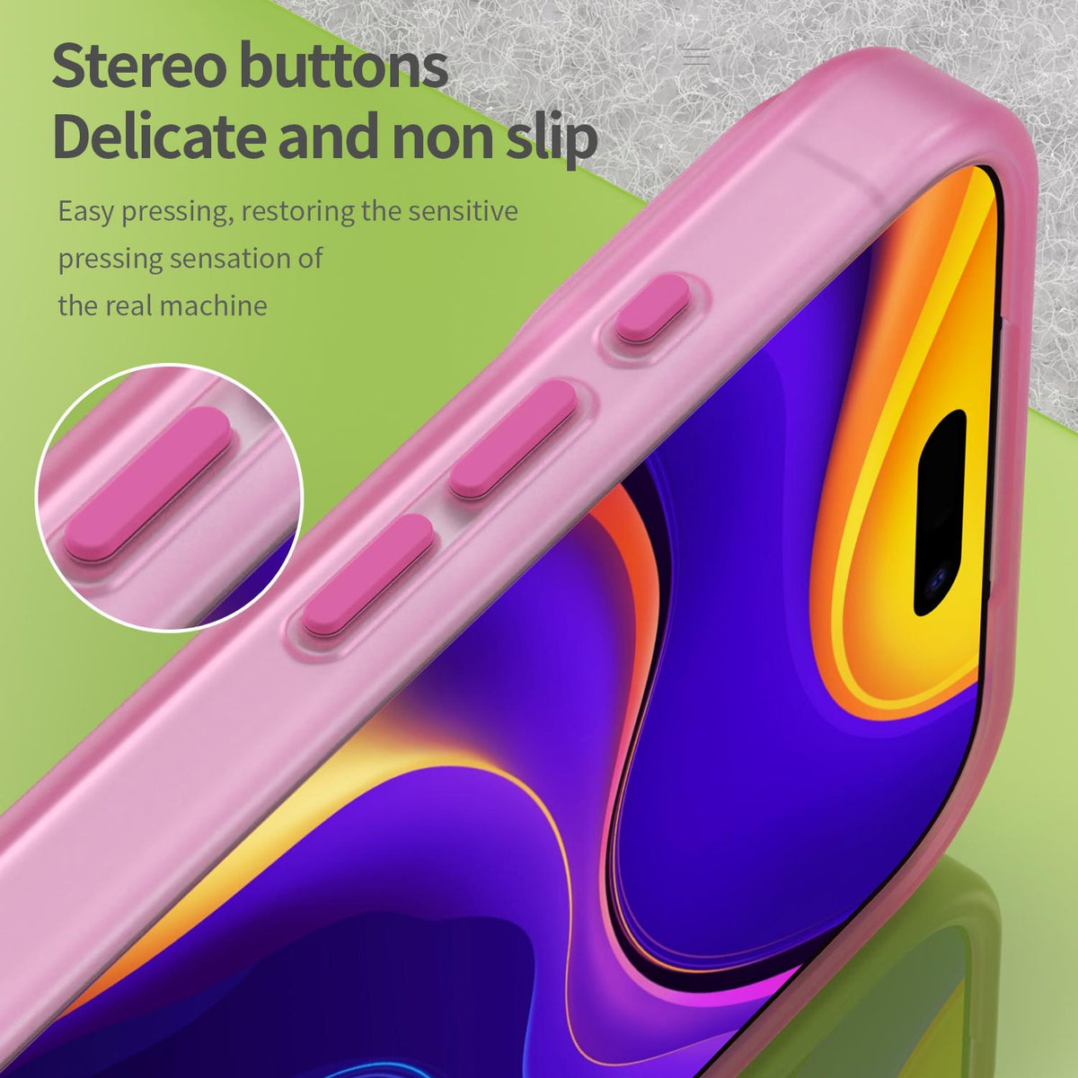 For iPhone 18 Pro Max MagSafe Frosted Translucent TPU + PC Full Coverage Phone Case - Pink - EDA006083729G
