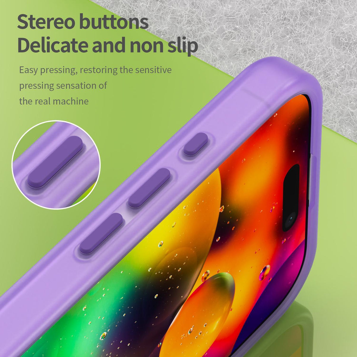For iPhone 18 MagSafe Frosted Translucent TPU + PC Full Coverage Phone Case - Dark Purple - EDA006083730D