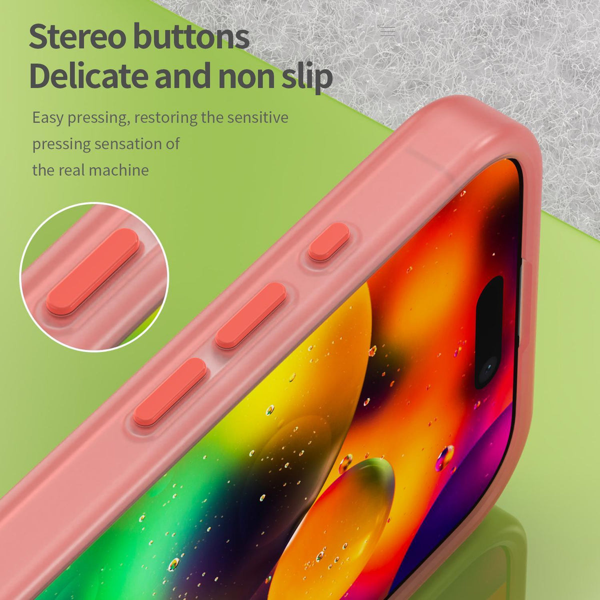For iPhone 18 MagSafe Frosted Translucent TPU + PC Full Coverage Phone Case - Red - EDA006083730H