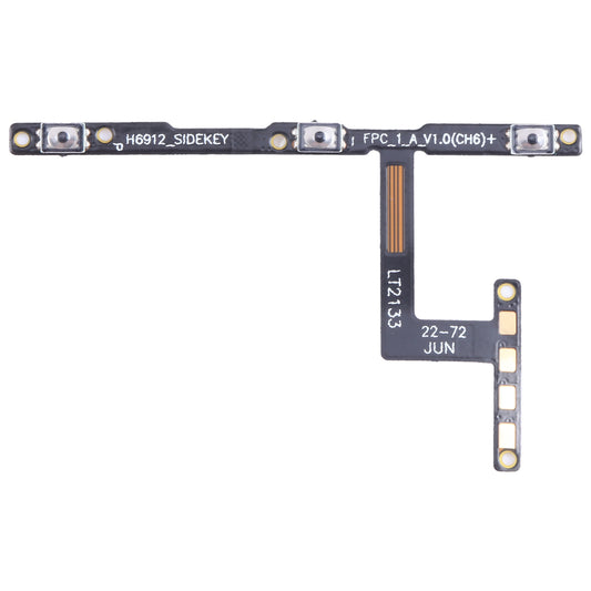 For Tecno Camon 18 P OEM Power Button & Volume Button Flex Cable
