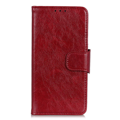 For OPPO A7 Pro Max 5G Nappa Texture Horizontal Flip Leather Phone Case(Red)