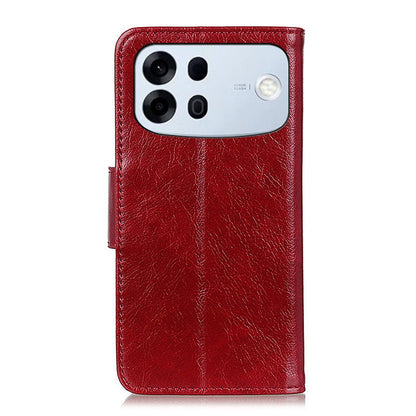 For OPPO A7 Pro Max 5G Nappa Texture Horizontal Flip Leather Phone Case(Red)