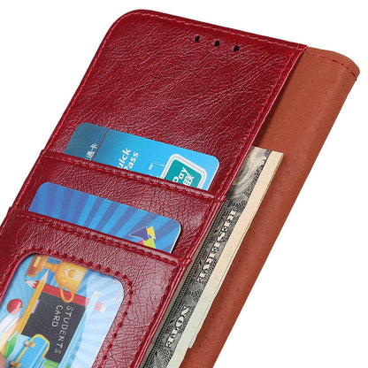 For OPPO A7 Pro Max 5G Nappa Texture Horizontal Flip Leather Phone Case(Red)
