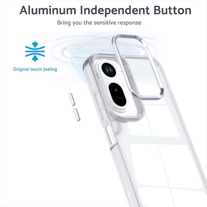 For Redmi A7 Pro 4G / 5G Shine High Transparency Acrylic Phone Case - White - EDA006219605B