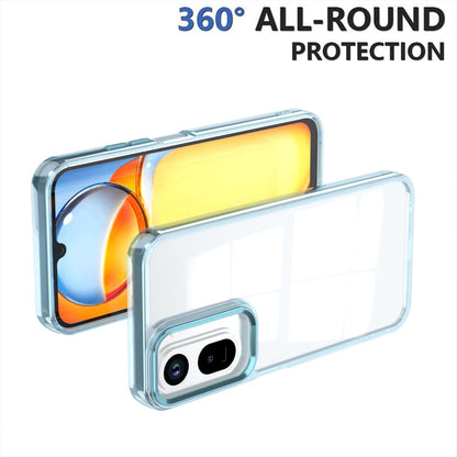 For Redmi A7 Pro 4G / 5G Shine High Transparency Acrylic Phone Case - Blue - EDA006219605C