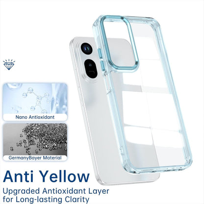 For Redmi A7 Pro 4G / 5G Shine High Transparency Acrylic Phone Case - Blue - EDA006219605C