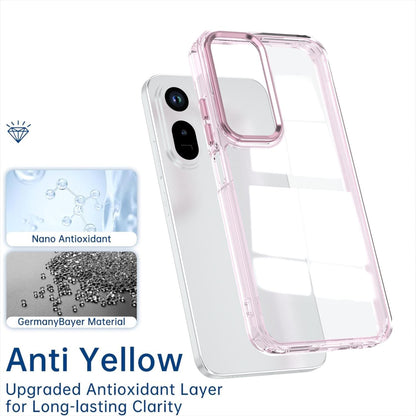 For Redmi A7 Pro 4G / 5G Shine High Transparency Acrylic Phone Case - Pink - EDA006219605D