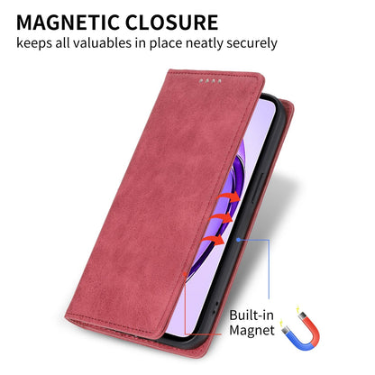 For Redmi K90 Pro Max / Poco F8 Ultra 5G Business Solid Color Magnetic RFID Leather Phone Case(Red)