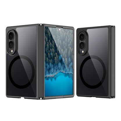 For Galaxy Z Fold8 5G DUX DUCIS Aimo Mag Series TPU + PC MagSafe Frosted Feel Phone Case - Black - EDA006301806A