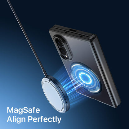 For Galaxy Z Fold8 5G DUX DUCIS Aimo Mag Series TPU + PC MagSafe Frosted Feel Phone Case - Black - EDA006301806A