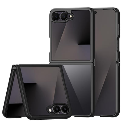 For Galaxy Z Flip8 5G DUX DUCIS Aimo Series  Frosted Feel Phone Case - Black - EDA006302006A