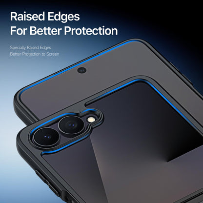 For Galaxy Z Flip8 5G DUX DUCIS Aimo Series  Frosted Feel Phone Case - Black - EDA006302006A