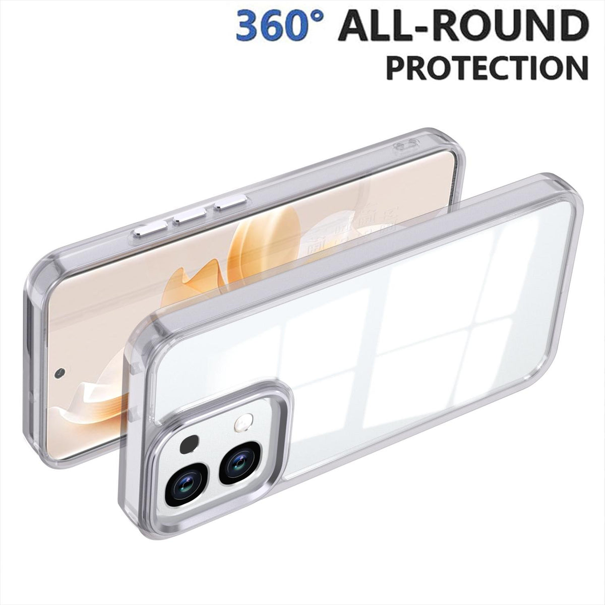 For OPPO A6 Pro 5G Shine High Transparency Acrylic Phone Case - Transparent - EDA006326702B