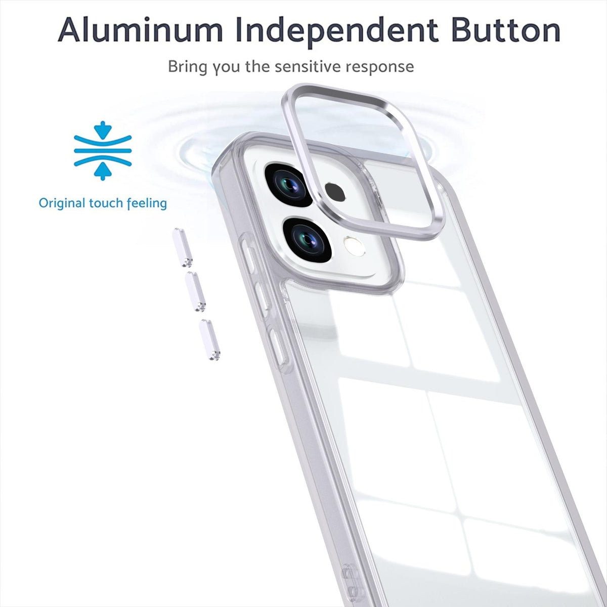 For OPPO A6 Pro 5G Shine High Transparency Acrylic Phone Case - Transparent - EDA006326702B