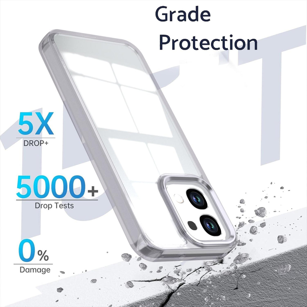 For OPPO A6 Pro 5G Shine High Transparency Acrylic Phone Case - Transparent - EDA006326702B