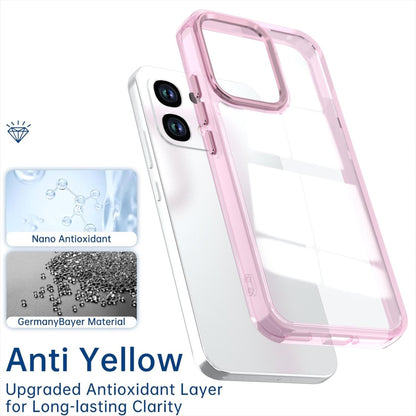 For OPPO A6 Pro 5G Shine High Transparency Acrylic Phone Case - Pink - EDA006326702D