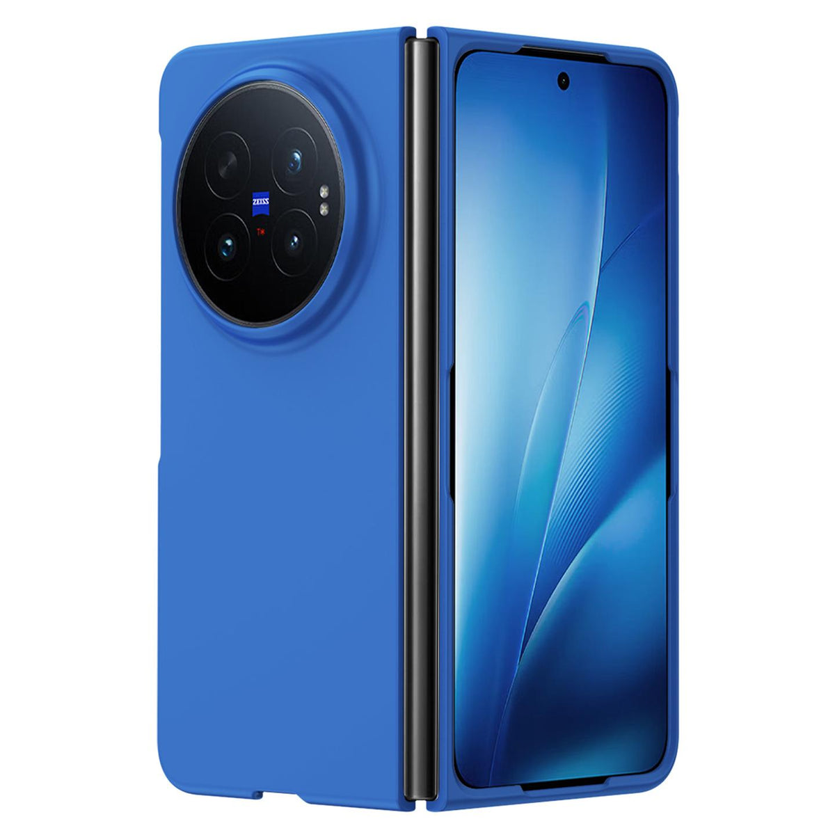 For vivo X Fold6 5G Skin Feel PC Full Coverage Shockproof Phone Case - Klein Blue - EDA006331404A