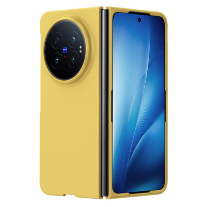 For vivo X Fold6 5G Skin Feel PC Full Coverage Shockproof Phone Case - Lemon Yellow - EDA006331404E
