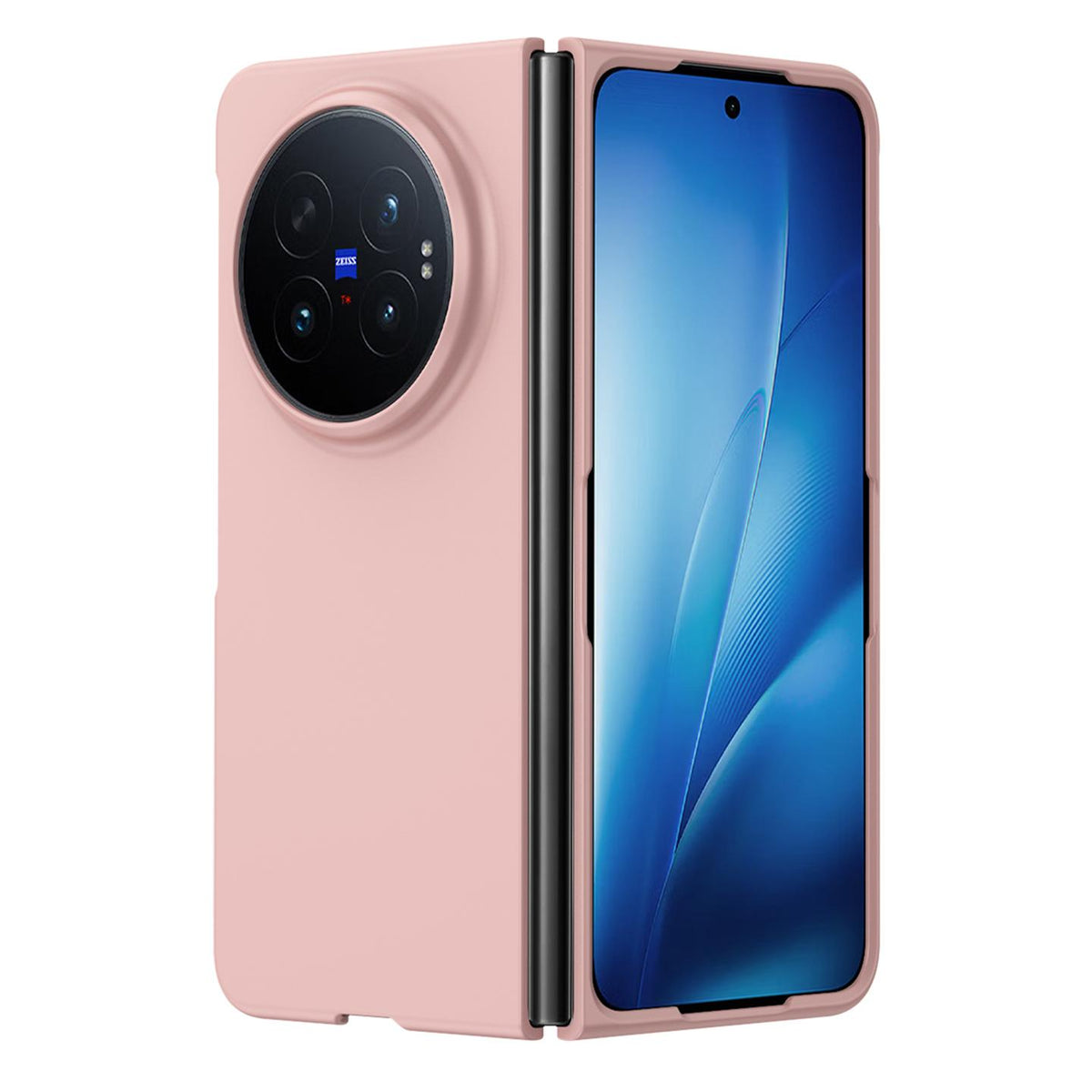 For vivo X Fold6 5G Skin Feel PC Full Coverage Shockproof Phone Case - Pink - EDA006331404G