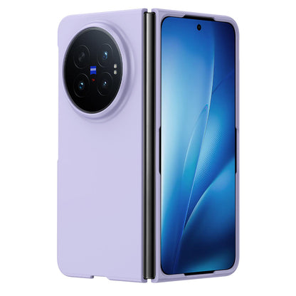 For vivo X Fold6 5G Skin Feel PC Full Coverage Shockproof Phone Case - Sakura Purple - EDA006331404J