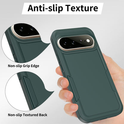 For Google Pixel 11 Pro XL 2 in 1 PC + TPU Phone Case - Dark Green - EDA006331912B