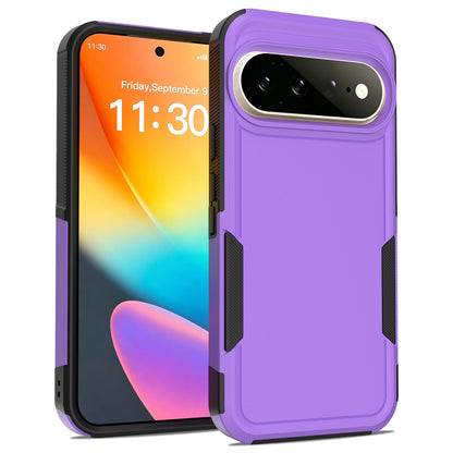 For Google Pixel 11 Pro XL 2 in 1 PC + TPU Phone Case - Purple - EDA006331912D
