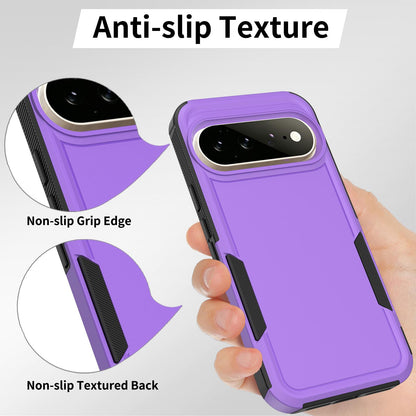 For Google Pixel 11 Pro XL 2 in 1 PC + TPU Phone Case - Purple - EDA006331912D