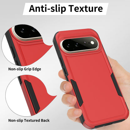 For Google Pixel 11 Pro XL 2 in 1 PC + TPU Phone Case - Red - EDA006331912E