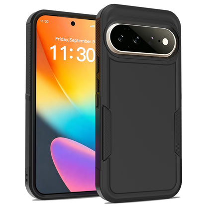 For Google Pixel 11 Pro XL 2 in 1 PC + TPU Phone Case - Black - EDA006331912F