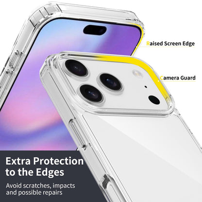 For iPhone 18 Pro Scratchproof Acrylic TPU Phone Case - Transparent - EDA006356811A