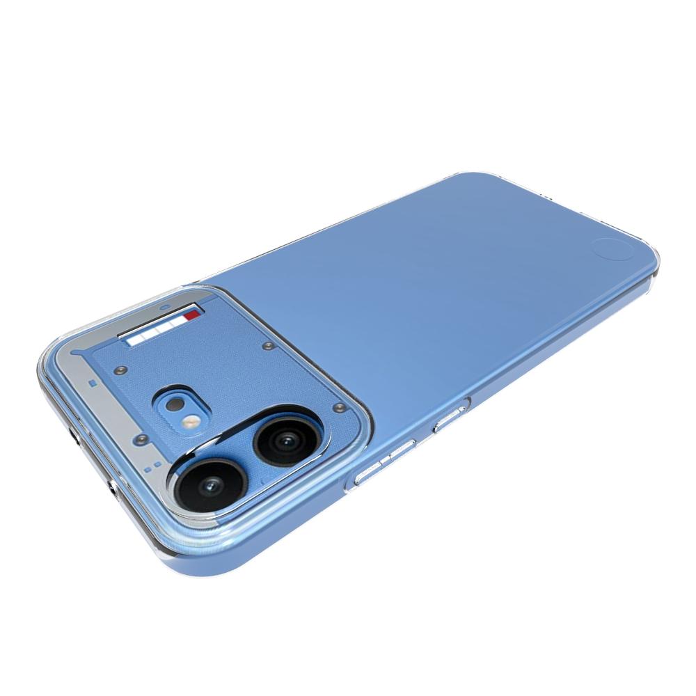 For Nothing Phone 4b Waterproof Texture TPU Phone Case - Transparent - EDA006384308A
