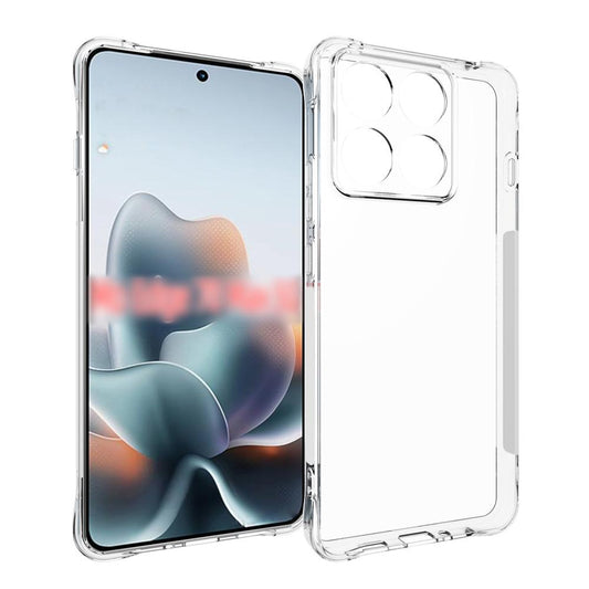 For Motorola Edge 70 Max 5G Shockproof Non-slip Thickening TPU Phone Case(Transparent)