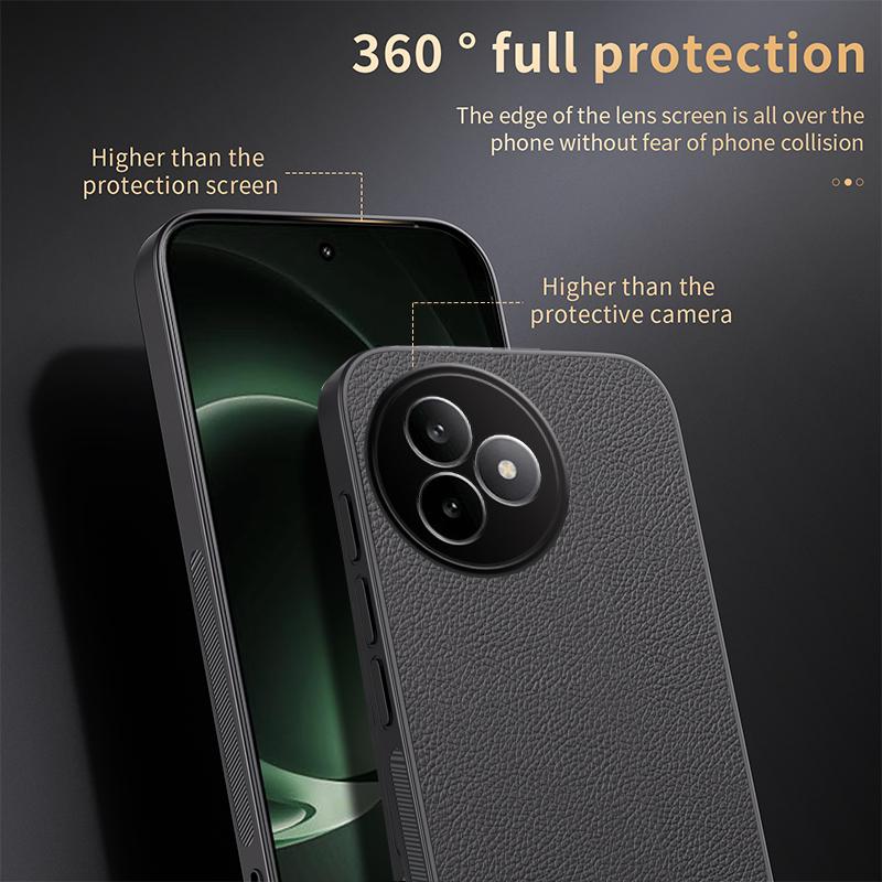For Redmi K80 Ultra HUIYI Leather Magnetic Phone Case - White - EDA006395528D
